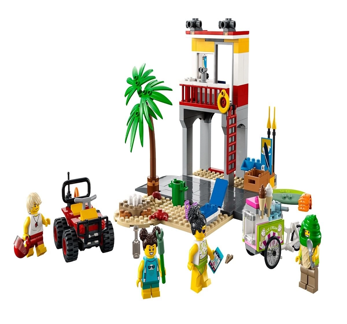 Lego cheap lifeguard set