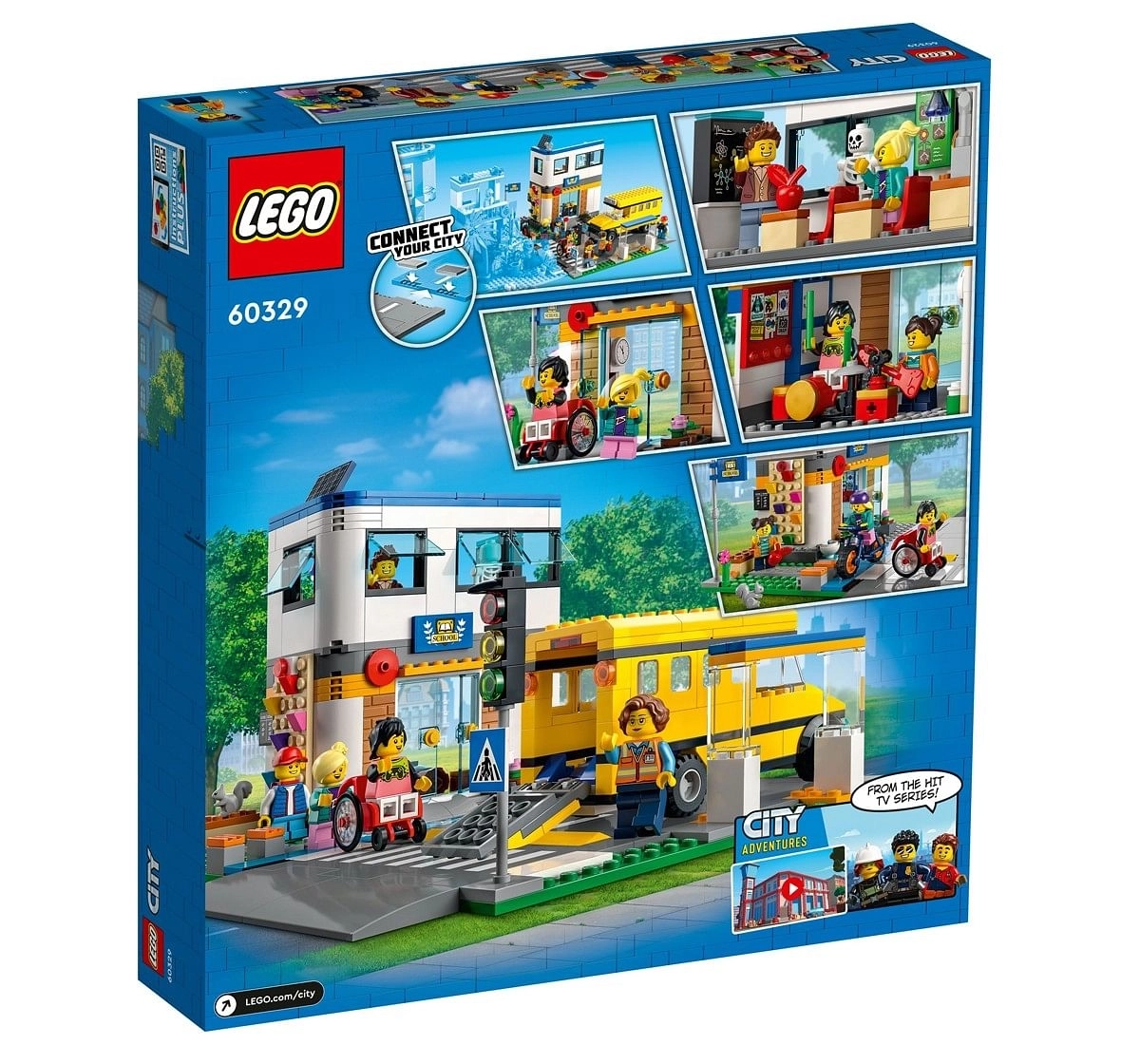 Lego 60329 School Day Building Blocks Multicolour 6Y+