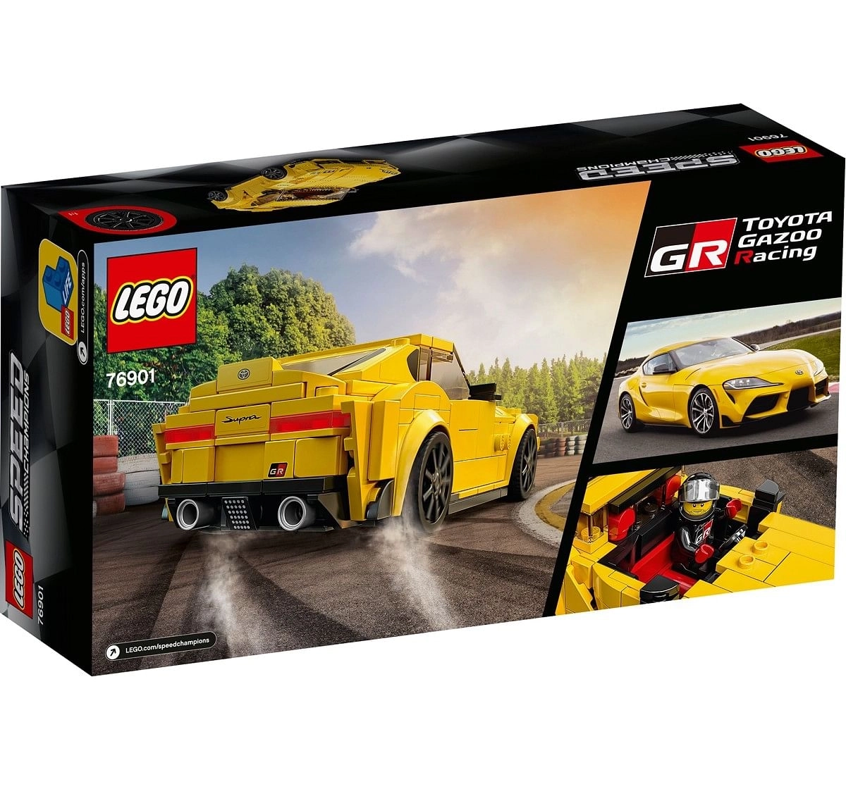 Lego 76901Toyota GR Supra Building Blocks Multicolour 7Y+