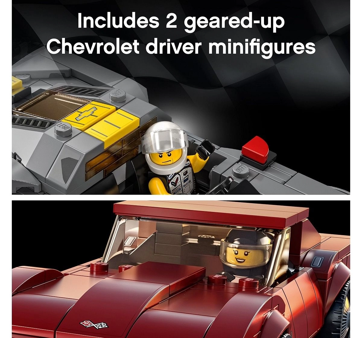 Lego 76903 Chevrolet Corvette Building Blocks Multicolour 8Y+