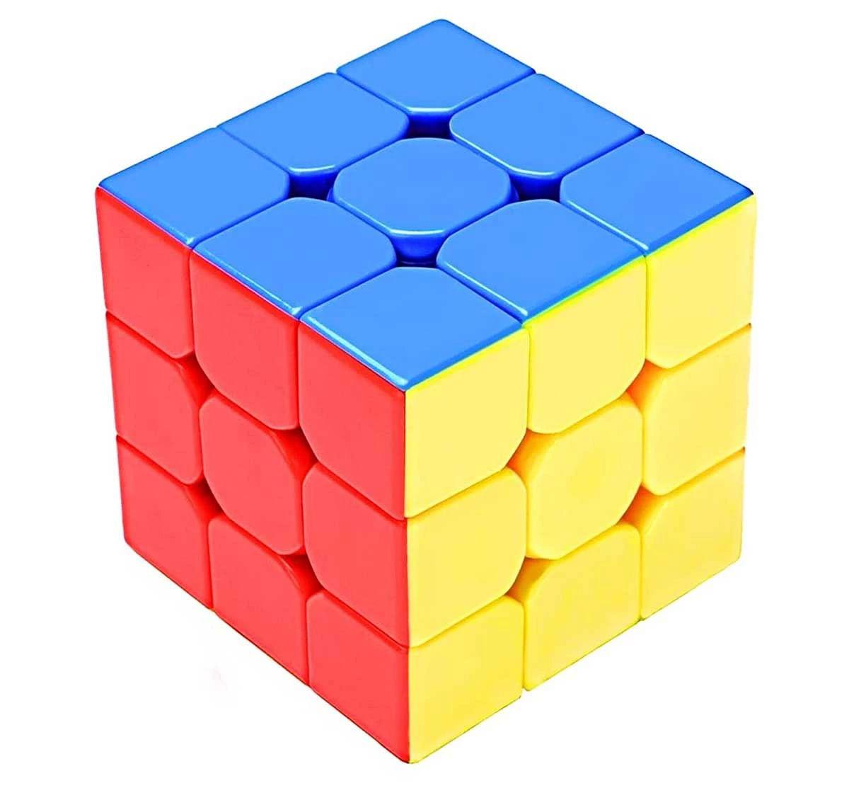 Rowan 3x3x3 Rukis Cube Game for Kids 3Y+, Multicolour