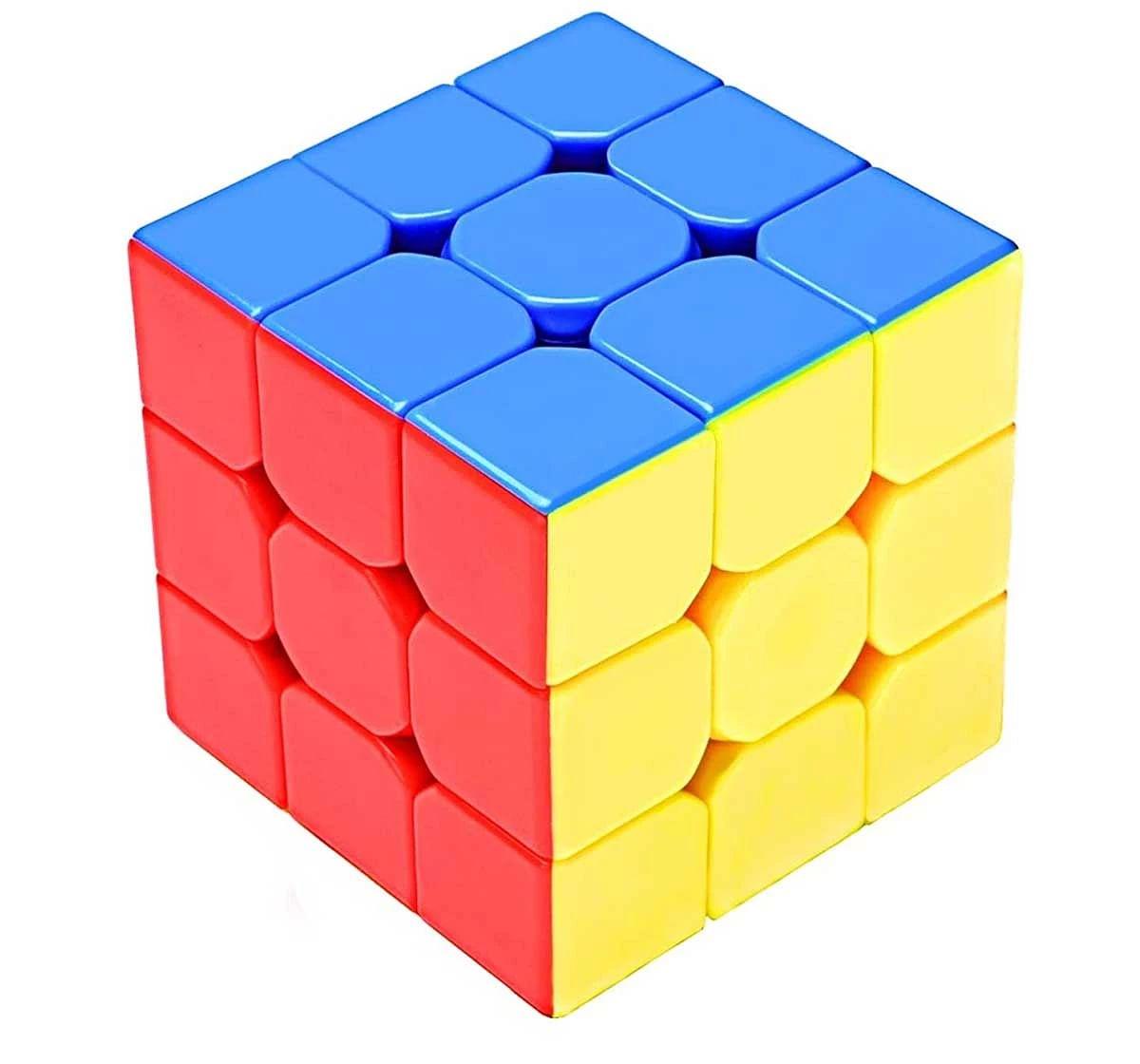 Rowan 3x3x3 Rukis Cube Game for Kids 3Y+, Multicolour