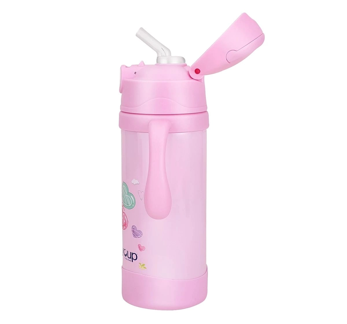 Youp Thermosteel Sipper Cum Feeding Bottle Eudora Multicolour For Infants 7M+ Assorted 