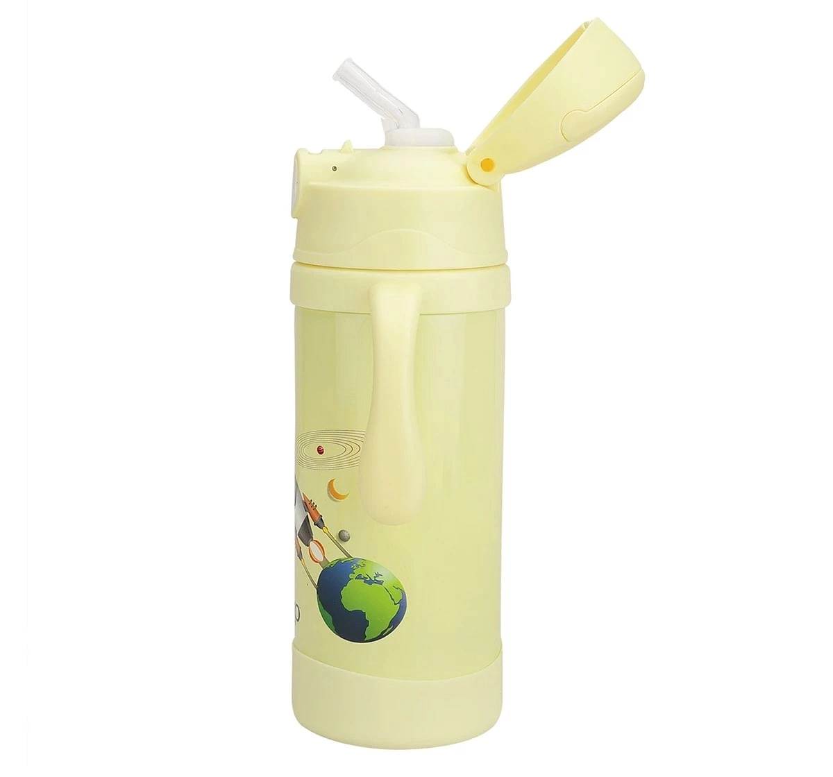 Youp Thermosteel Sipper Cum Feeding Bottle Eudora Multicolour For Infants 7M+ Assorted 