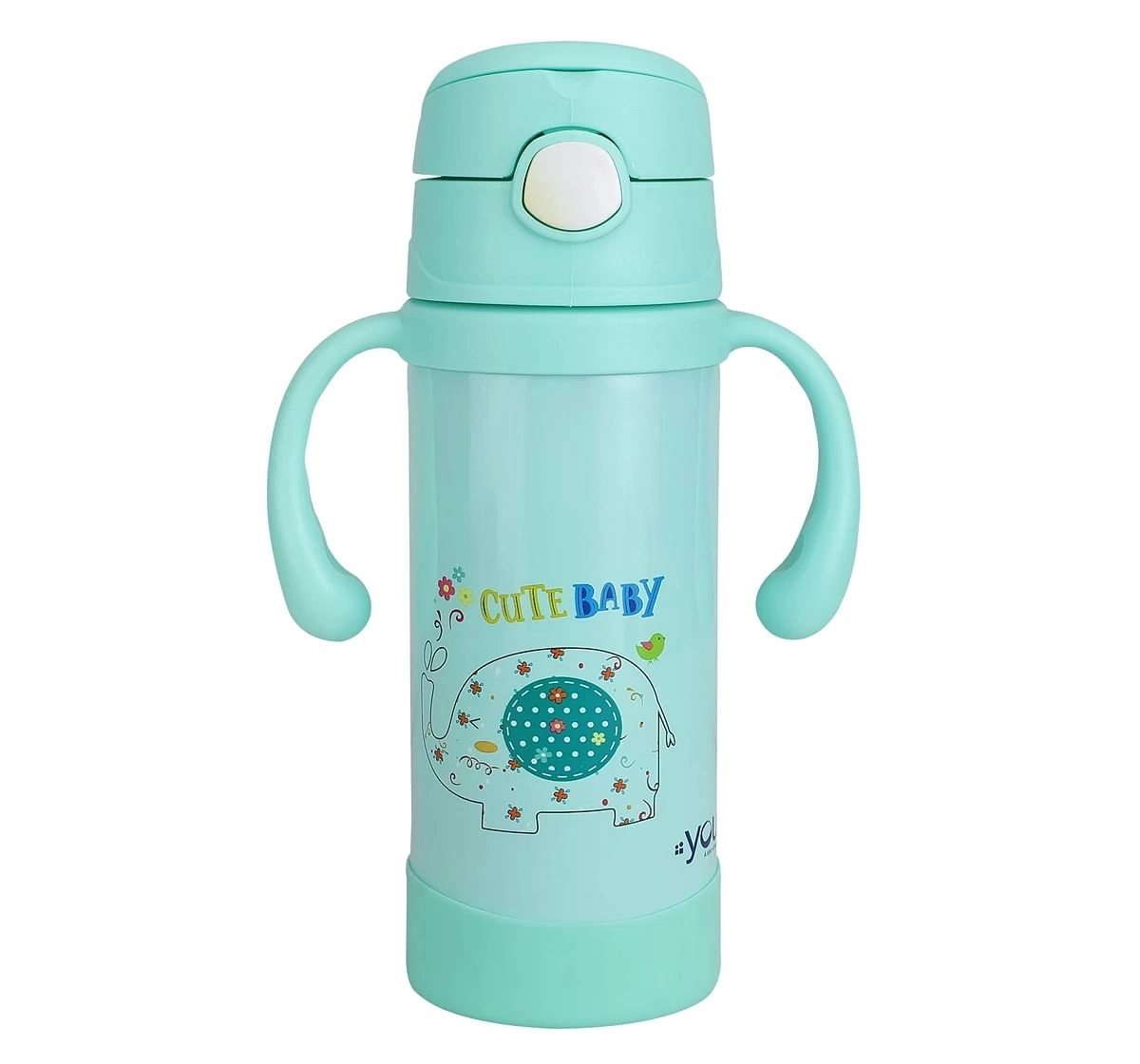 Youp Thermosteel Sipper Cum Feeding Bottle Eudora Multicolour For Infants 7M+ Assorted 