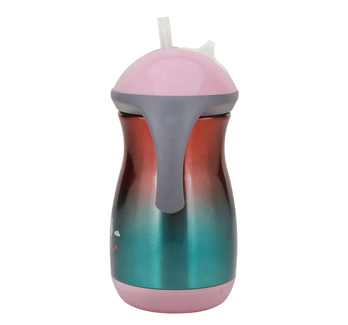 Youp Thermosteel Kids Sipper Bottle With Handle Franc Multicolour 3Y+ Assorted 