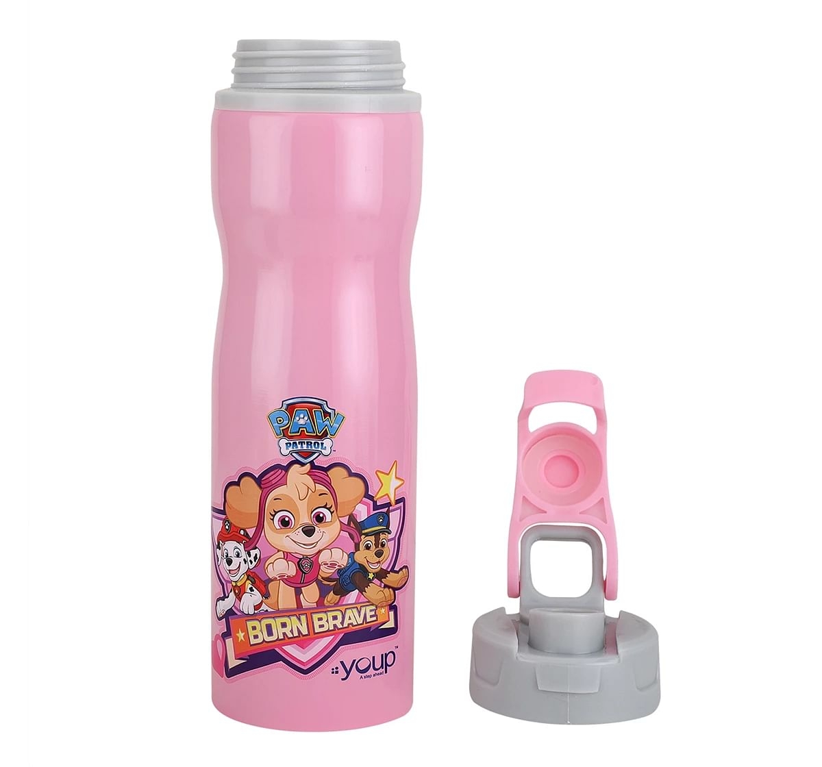 Youp Stainless Steel Paw Patrol Kids Water Bottle Expert Multicolour 3Y+ Assorted 