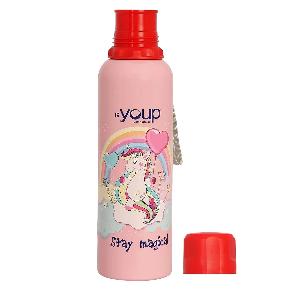 Youp Stainless Steel  Unicorn Kids Water Bottle Ocean  Multicolour 3Y+ Assorted 