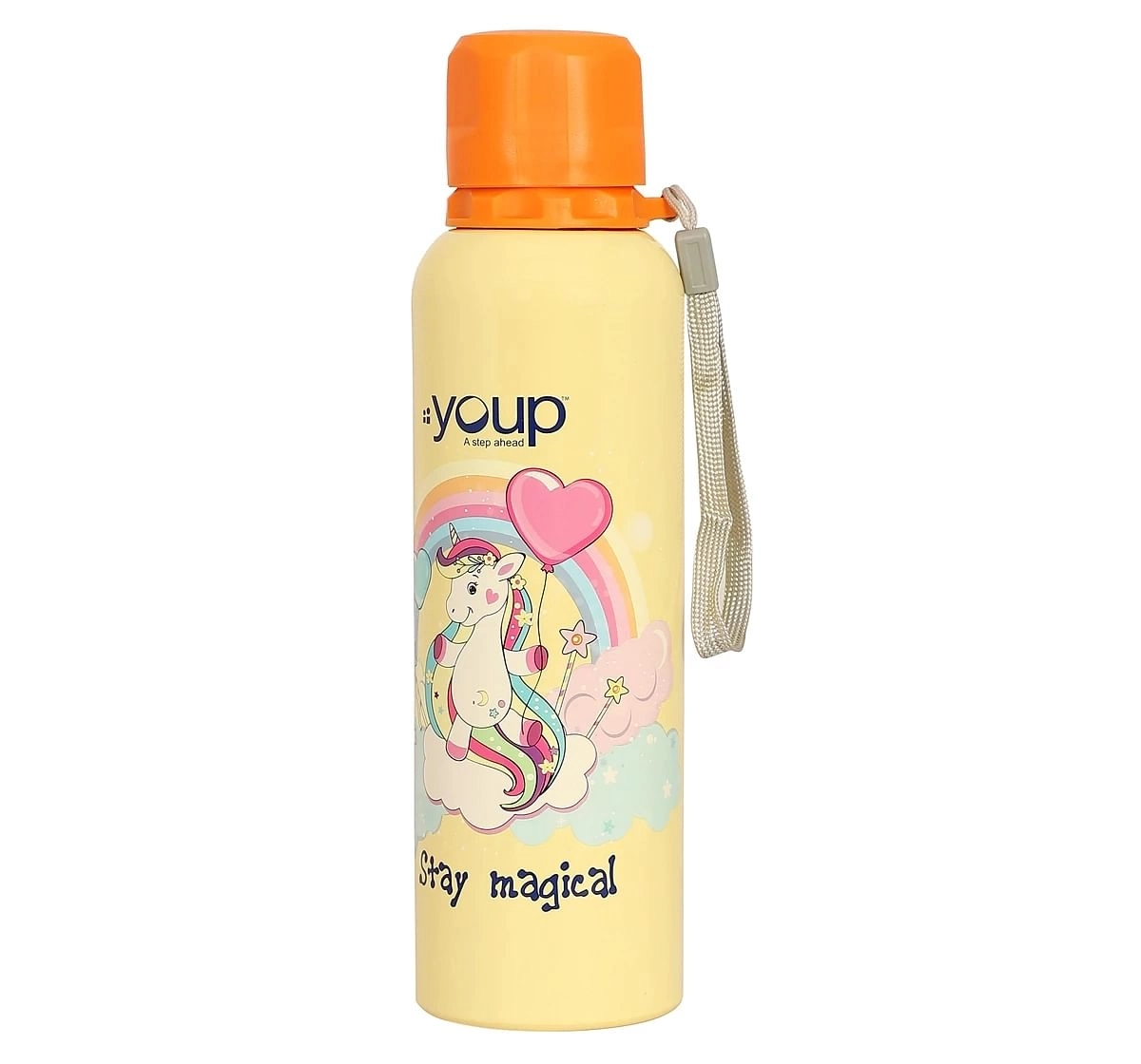 Youp Stainless Steel  Unicorn Kids Water Bottle Ocean  Multicolour 3Y+ Assorted 