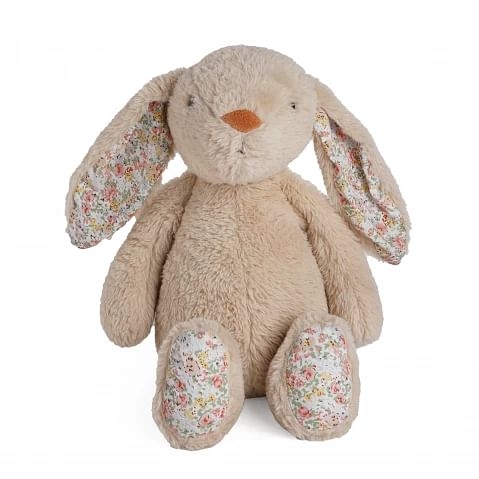 Bunny Huggable Cuddly Stuffed Toy By Fuzzbuzz, Soft Toys for Kids, Cute Plushies Beige For Kids Of Age 2 Years & Above