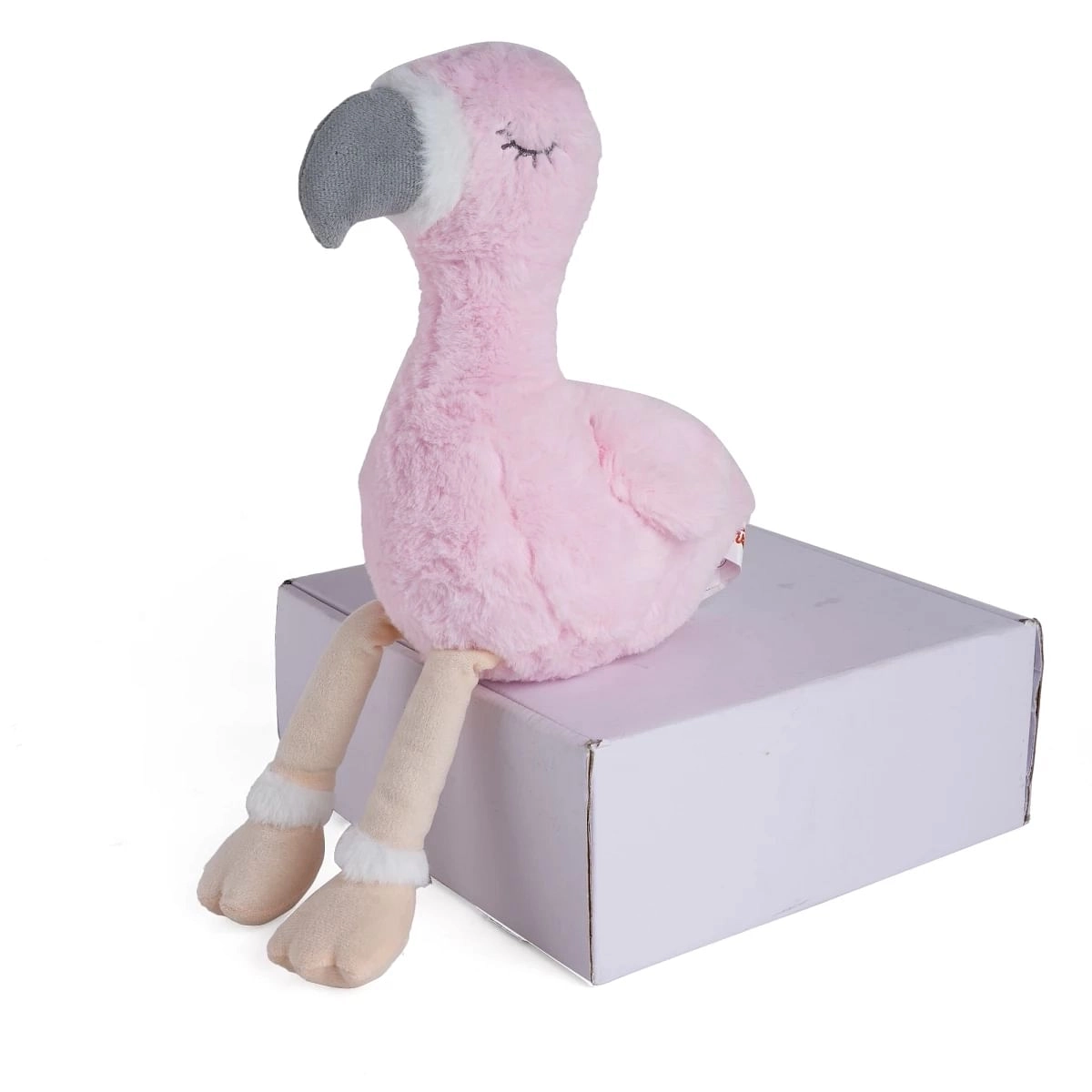 cuddly flamingo toy