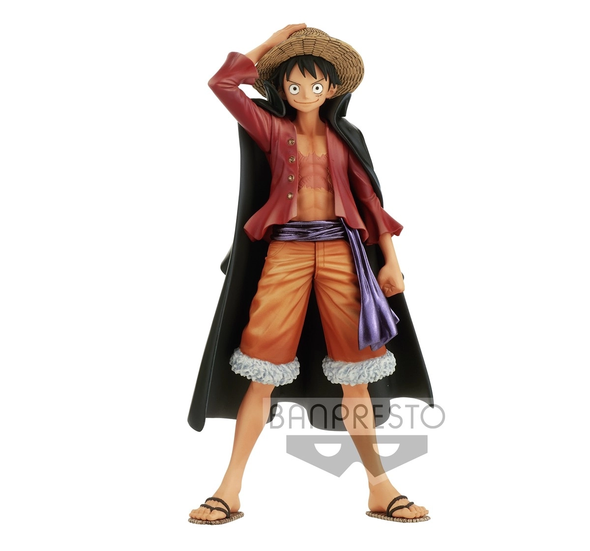 Banpresto One Piece Dxf The Grandline Series Wanokuni Monkey D. Luffy, Collectible Toys for Adults & Kids,Showpiece for Home Dcor, Office Desk and Study Table
