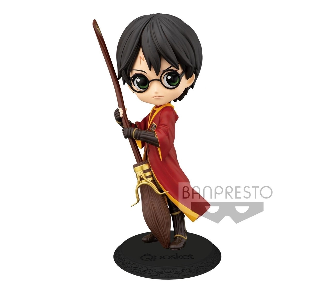 Banpresto Harry Potter Q Posket Harry Potter Quidditch Style, Collectible Toys for Adults & Kids,Showpiece for Home Dcor, Office Desk and Study Table