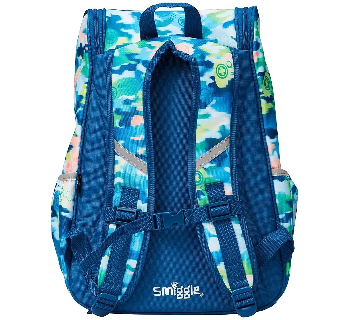 Smiggle Mirage Collection Backpack, Classic Mid Blue, 4Y+