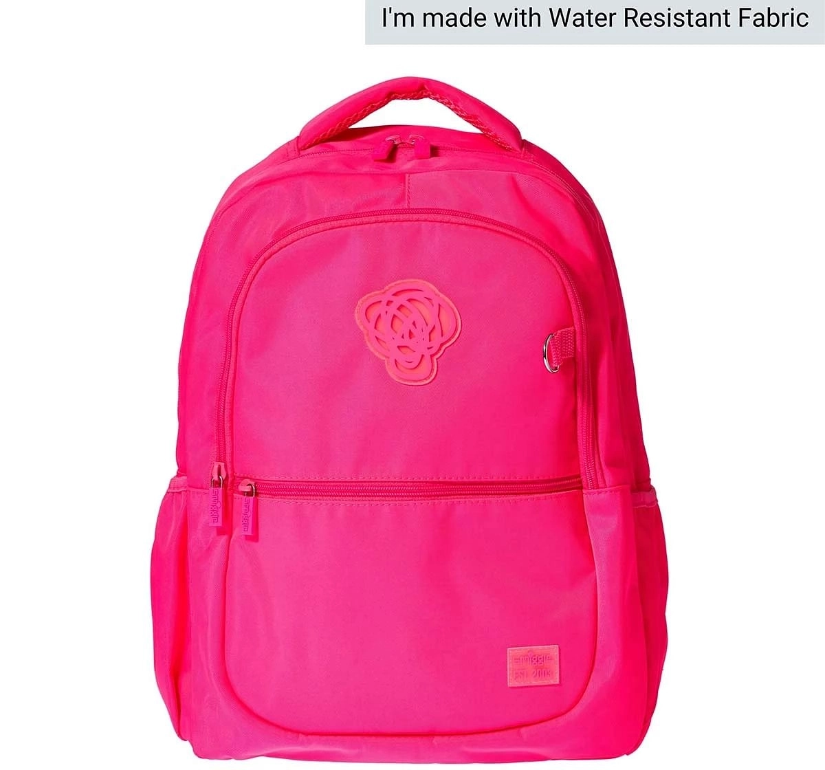Smiggle Colour Bop Neon Collection Backpack, Classic Pink, 4Y+