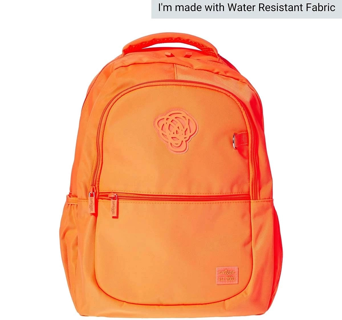 Smiggle Colour Bop Neon Collection Backpack, Classic Orange, 4Y+