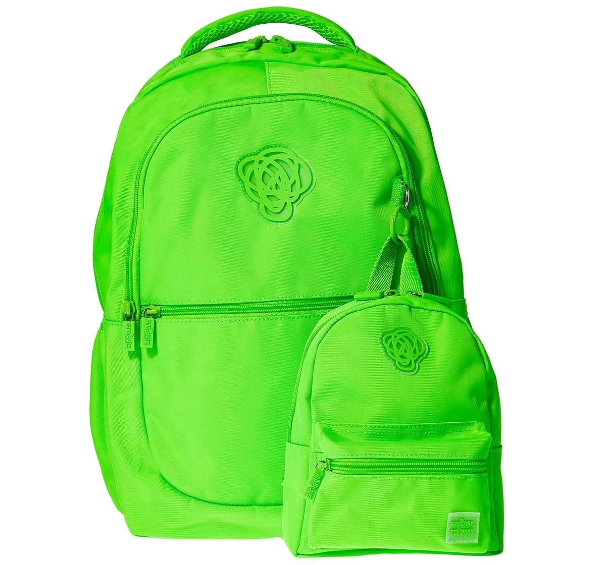 Green colour outlet school bags