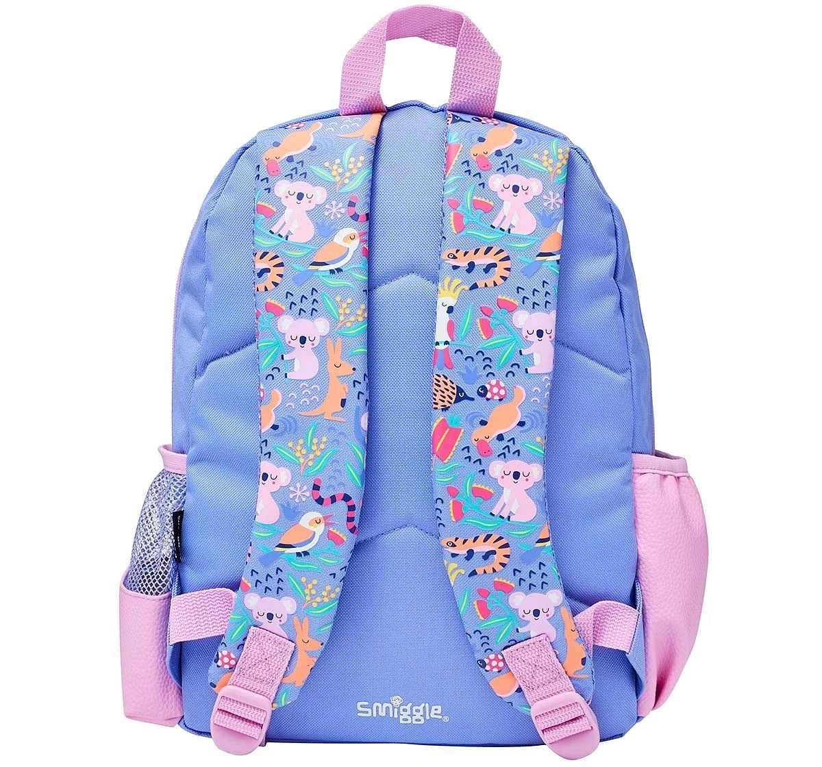 Smiggle Animalia Collection Backpack, Junior Lilac, 4Y+