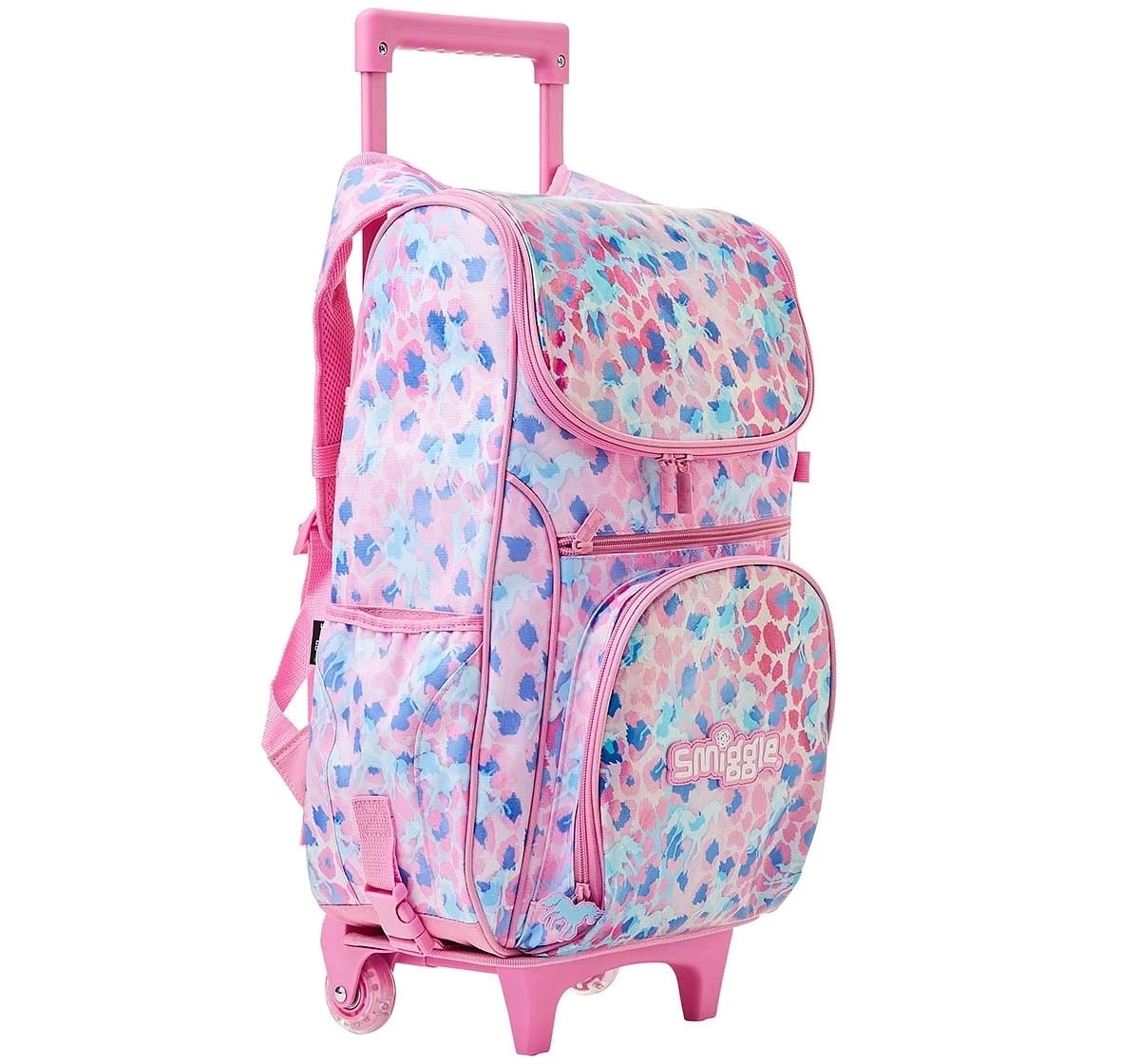 Smiggle Mirage Collection Trolley Bags Pink, 4Y+
