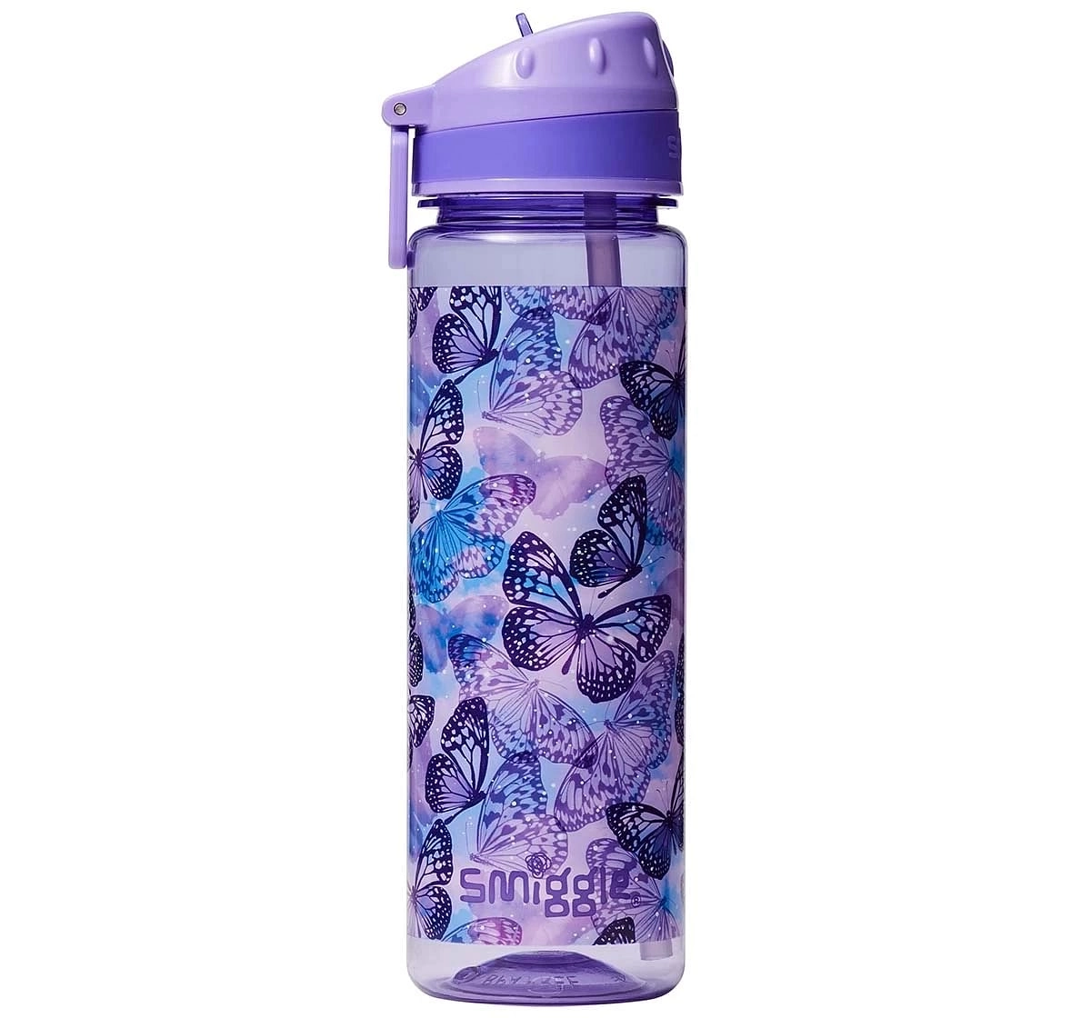 Smiggle Mirage Collection Bottles Plastic, Purple, 4Y+