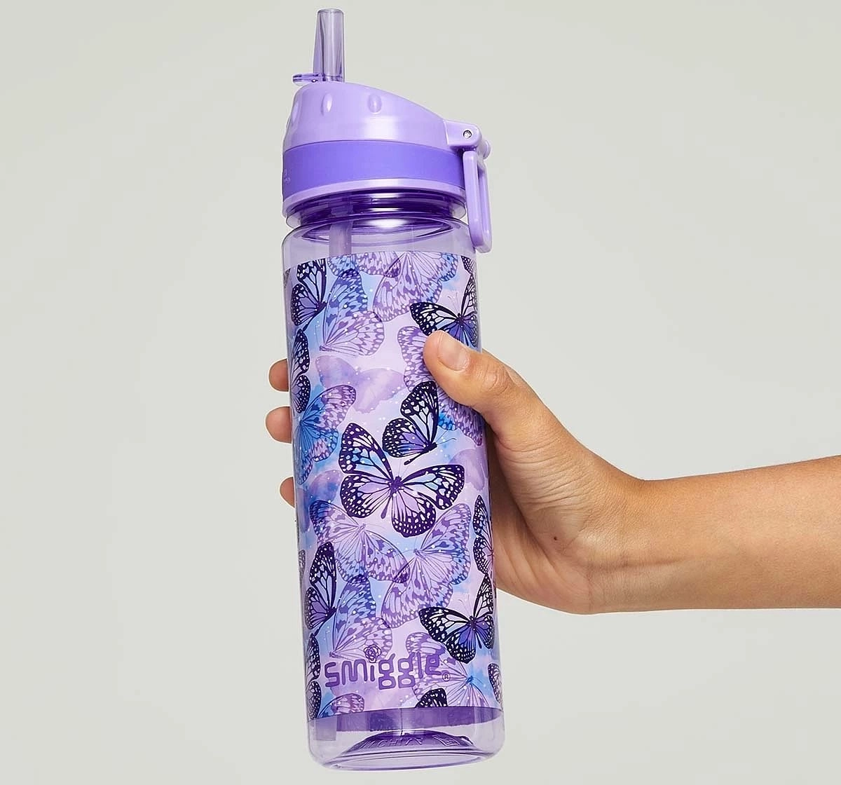 Smiggle Mirage Collection Bottles Plastic, Purple, 4Y+