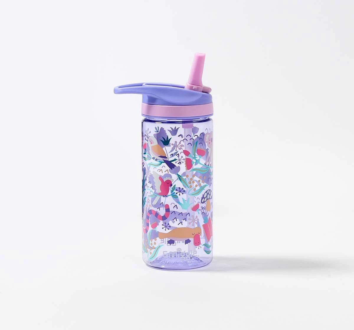 Smiggle Animalia Collection Bottles Plastic, Lilac, 4Y+