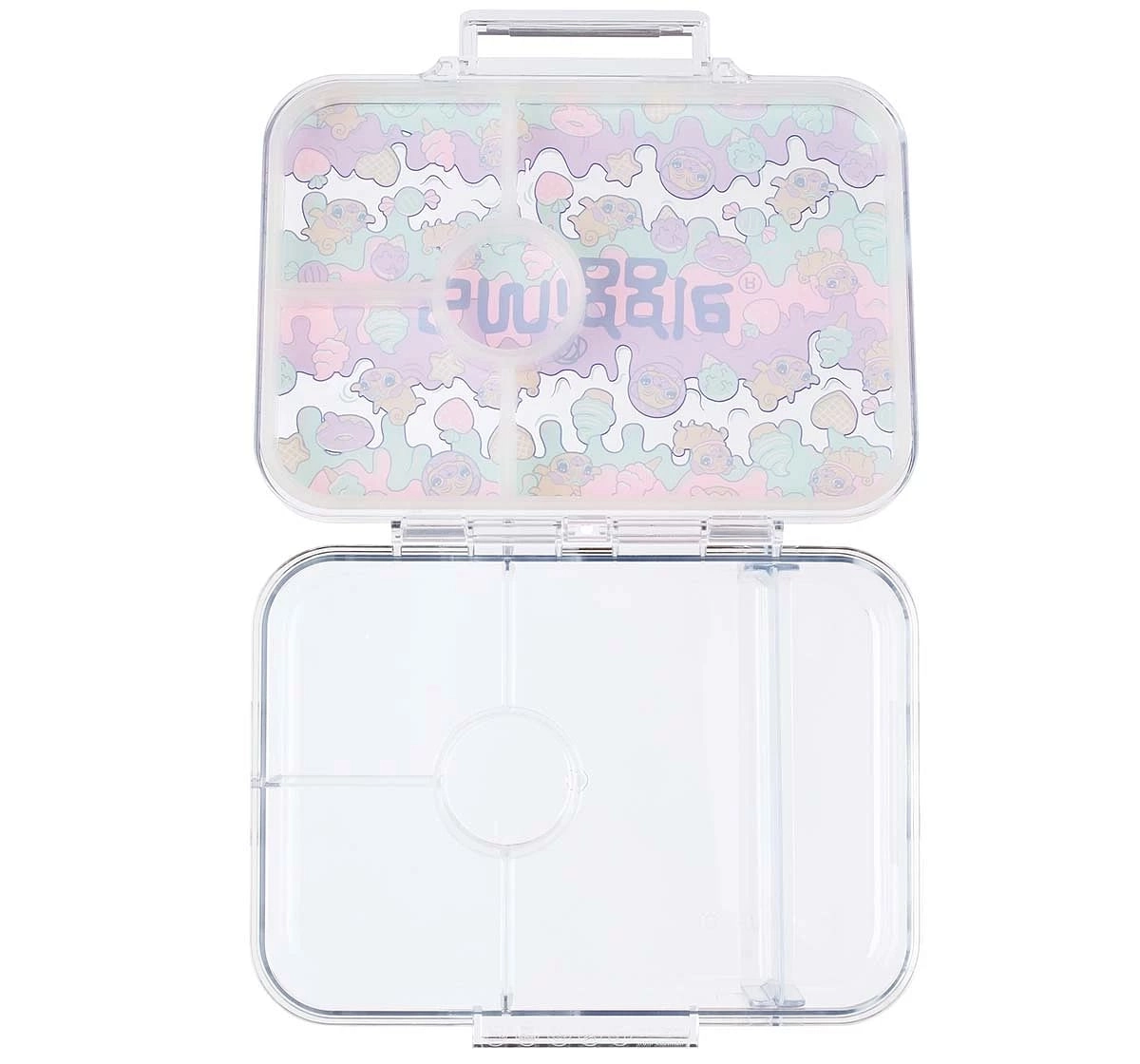 Smiggle Hey There Collection Lunchbox Graphic Mint, 4Y+