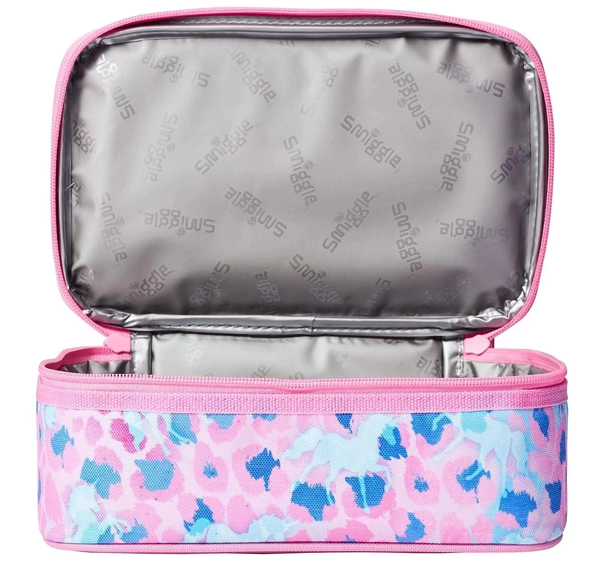 Smiggle Mirage Collection Lunchbag Double Decker Pink, 4Y+