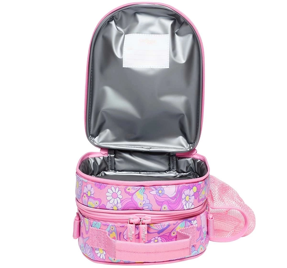 Smiggle Hey There Collection Lunchbag Hardtop Pink, 4Y+
