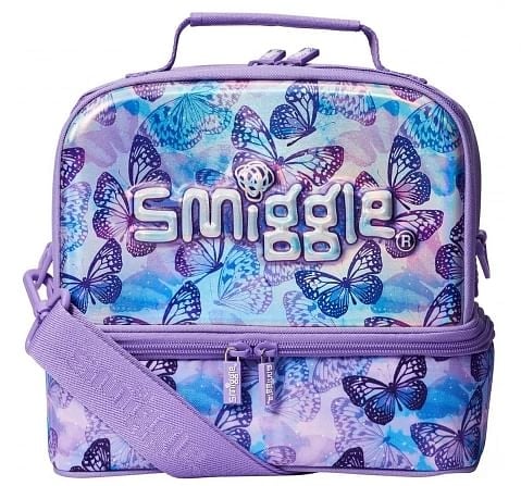 Smiggle Mirage Collection Lunchbag Hardtop Purple, 4Y+