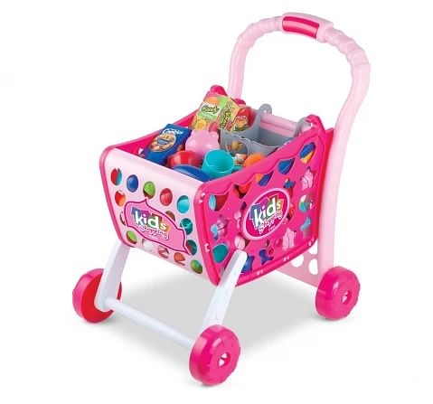 Kingdom Of Play Shopping Cart For Kids Age Multicolour 3Y+