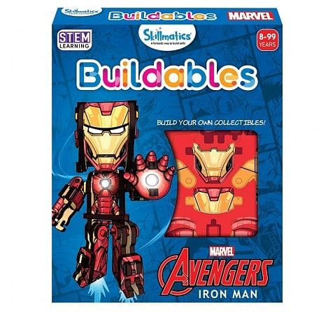 Skillmatics Buildable Marvel Iron Man Multicolor 8Y+