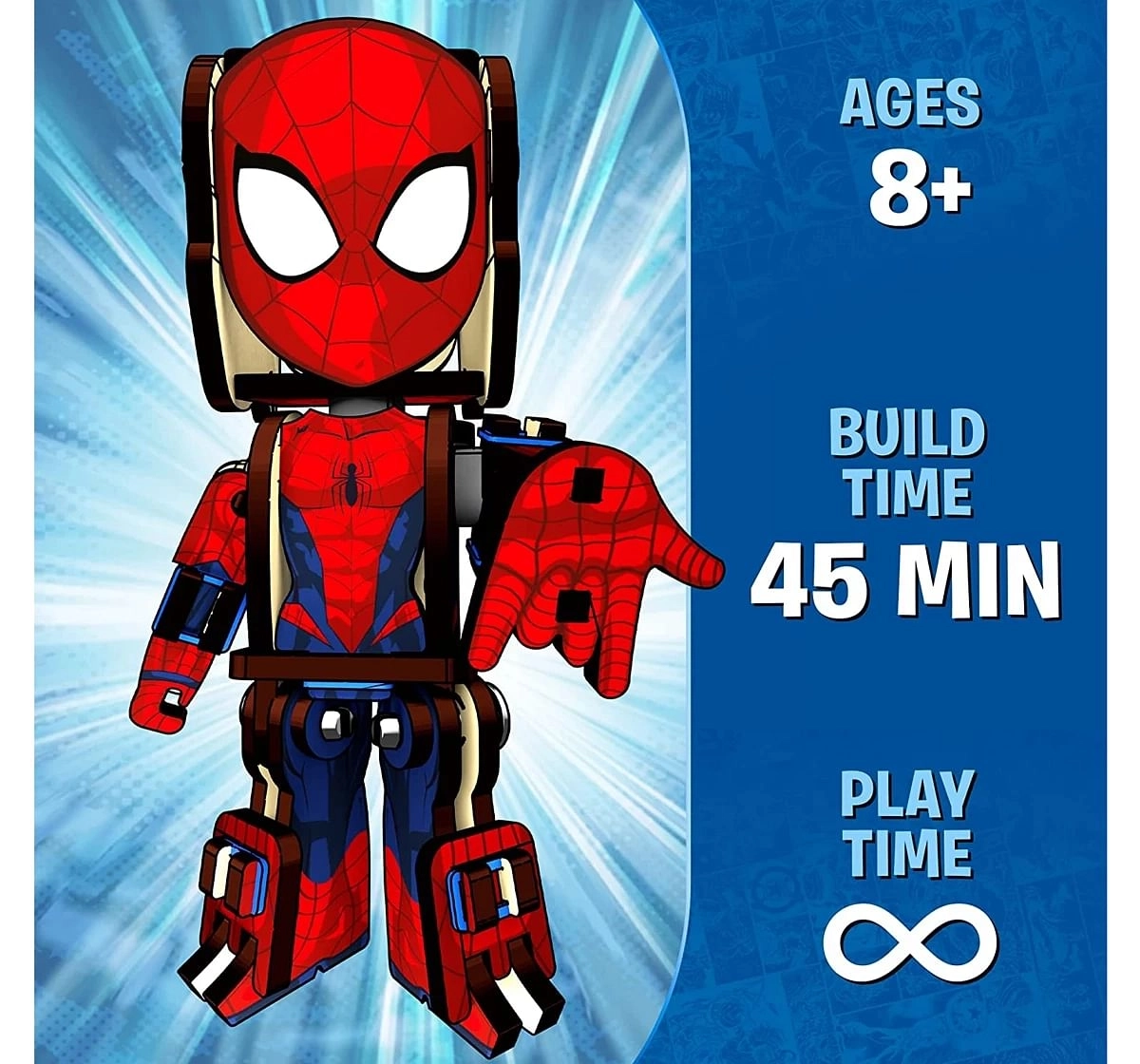 Skillmatics Buildable Marvel Spiderman Multicolor 8Y+