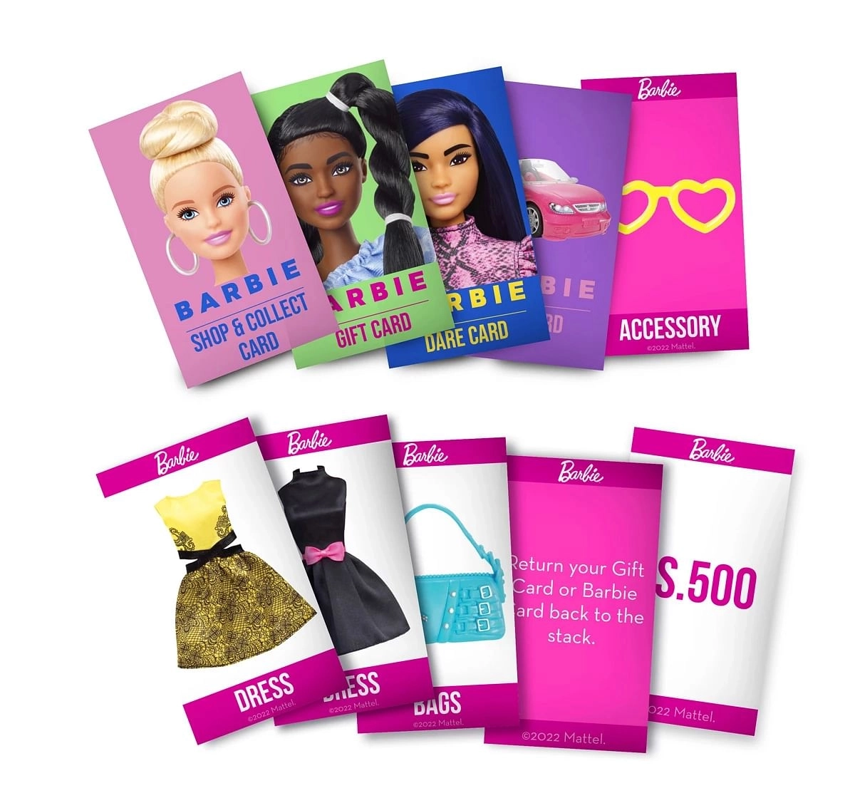 Dress It Up by Barbie Board Game for Kids Age 7 Years +, 2-4 Players, Multicolour