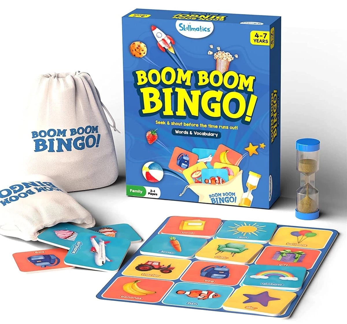 Skillmatics Boom Boom Bingo Words & Vocabulary Multicolor 4Y+