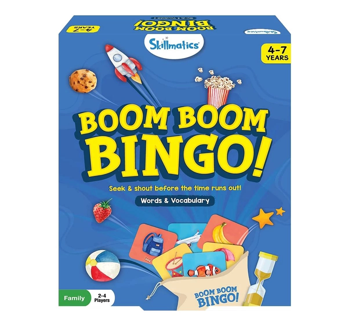 Skillmatics Boom Boom Bingo Words & Vocabulary Multicolor 4Y+