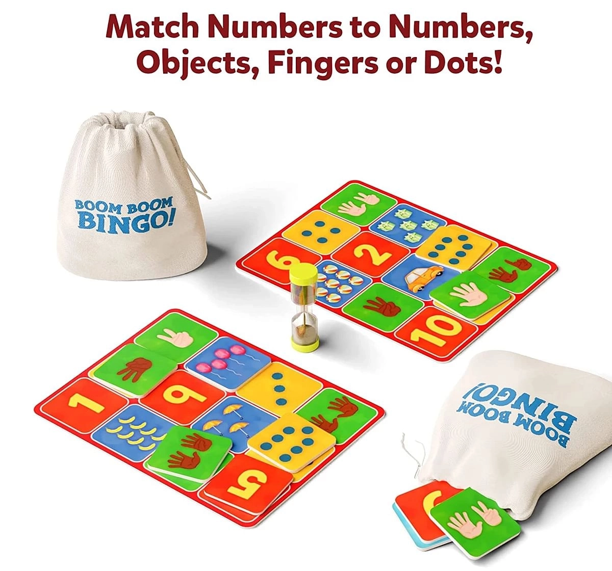 Skillmatics Boom Boom Bingo Numbers & Counting Multicolor 4Y+