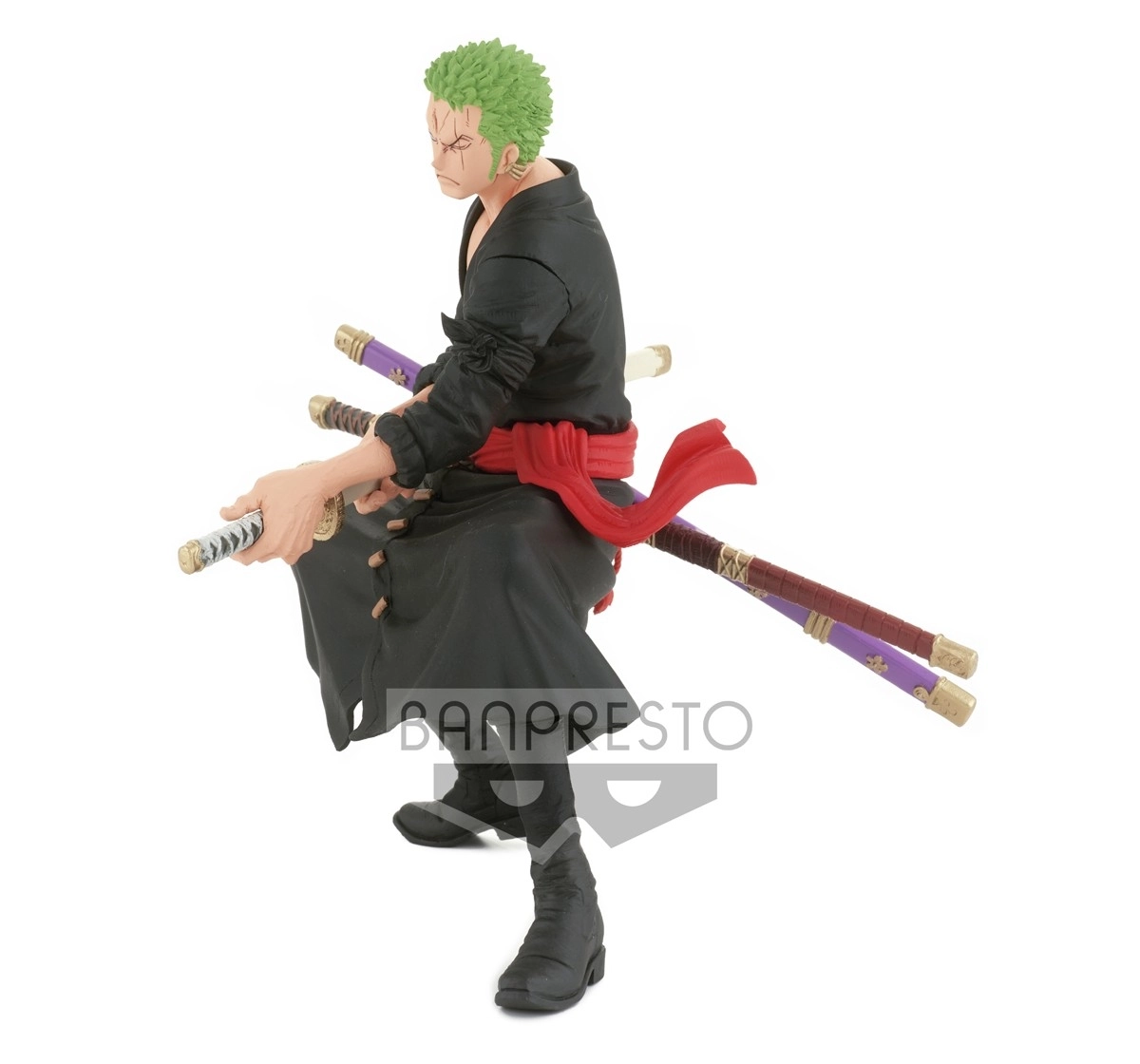 Banpresto One Piece King Of Artist The Roronoa Zoro Wanokuni, Collectible Toys for Adults & Kids, Showpiece for Home Dcor, Office Desk and Study Table