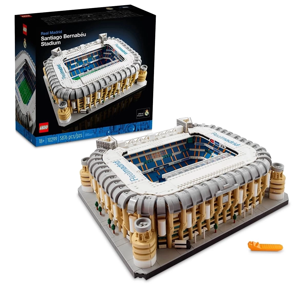 Real Madrid  Santiago Berna Building Kit by Lego for Adults (5876 Pieces)