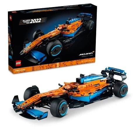 Technic McLaren Formula 1 Race Car Model Building Kit by LEGO for Adults; Build a Replica Model of The 2022 McLaren Formula 1 Race Car (1,432 Pieces)