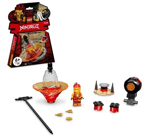 Lego NINJAGO Kai’s Spinjitzu Ninja Training Spinning Toy Building Kit with NINJAGO Kai; Gift for Kids Aged 6+ (32 Pieces)