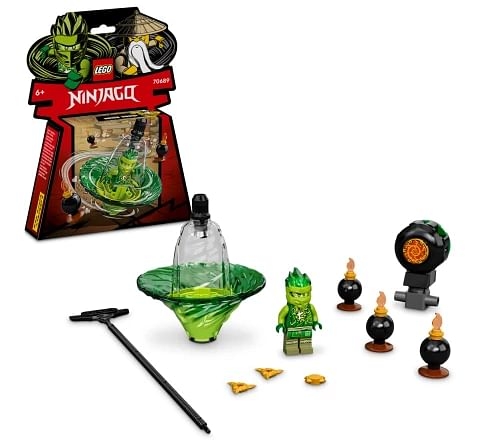 Lego NINJAGO Lloyd’s Spinjitzu Ninja Training Spinning Toy Building Kit with NINJAGO Lloyd; Toy for Kids Aged 6+ (32 Pieces)