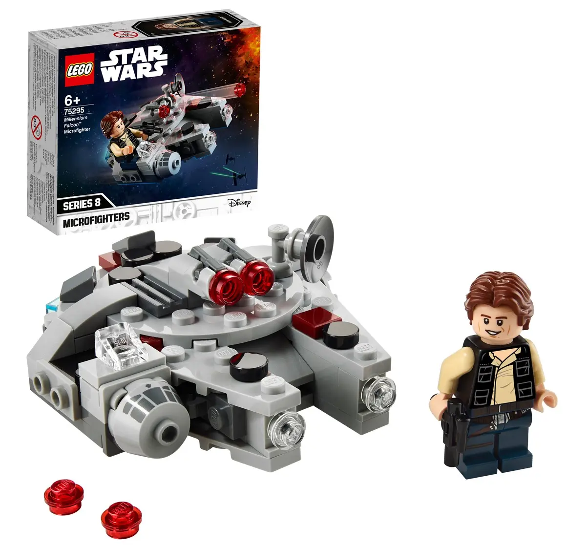 LEGO Star Wars Millennium Falcon Microfighter 75295 Building Kit 101 Pieces Multicolour 6Y+