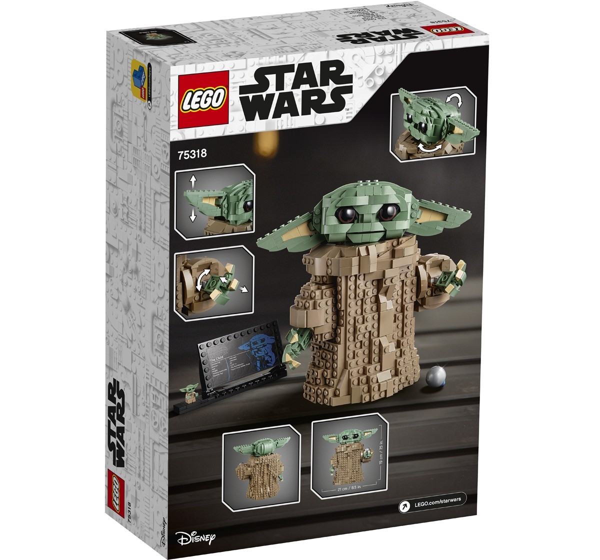 LEGO Star Wars: The Mandalorian The Child 75318 Building Kit 1,073 Pieces Multicolour 10Y+