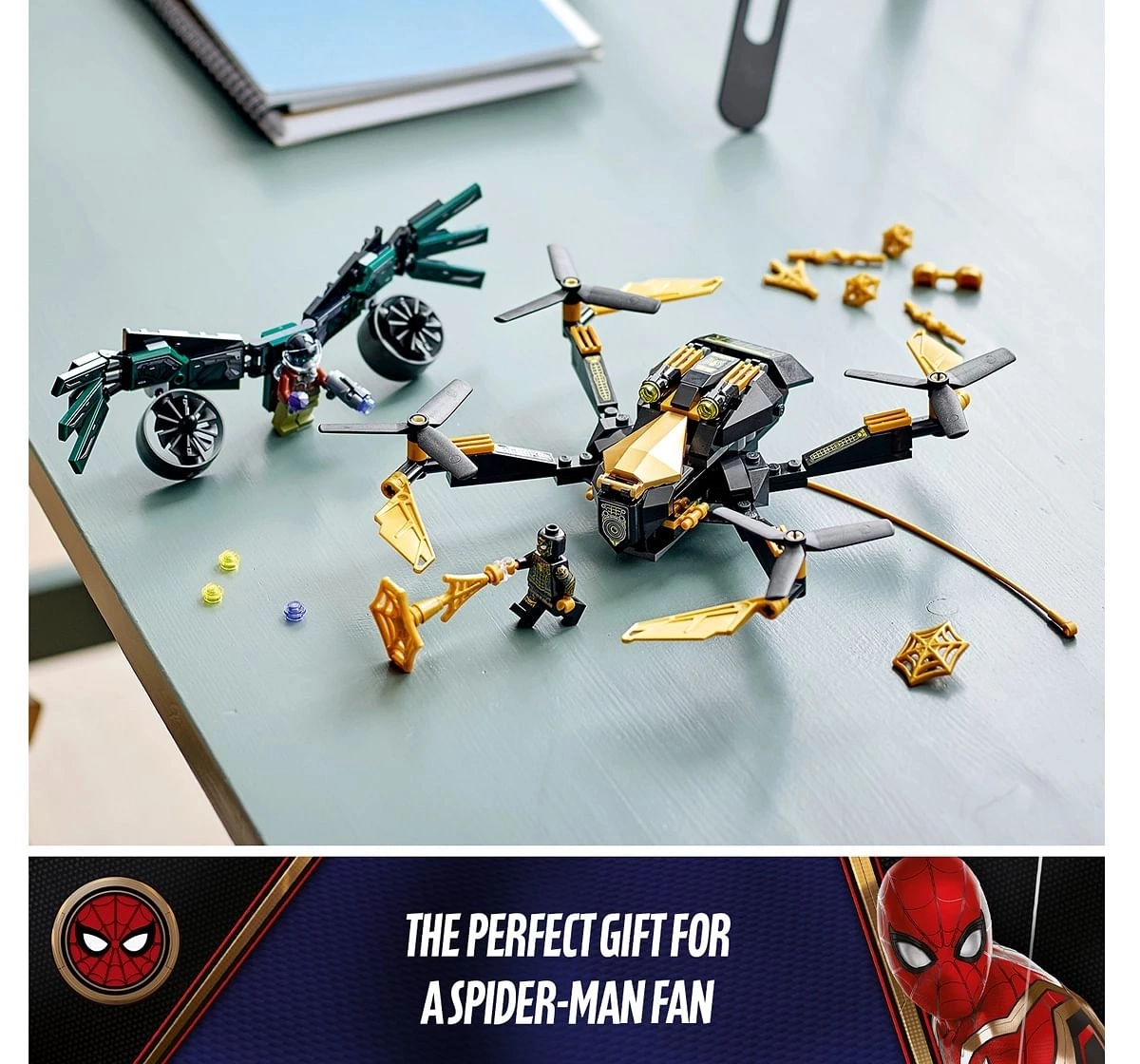 Lego Marvel Spider-Mans Drone Duel Building Kit (198 Pieces)