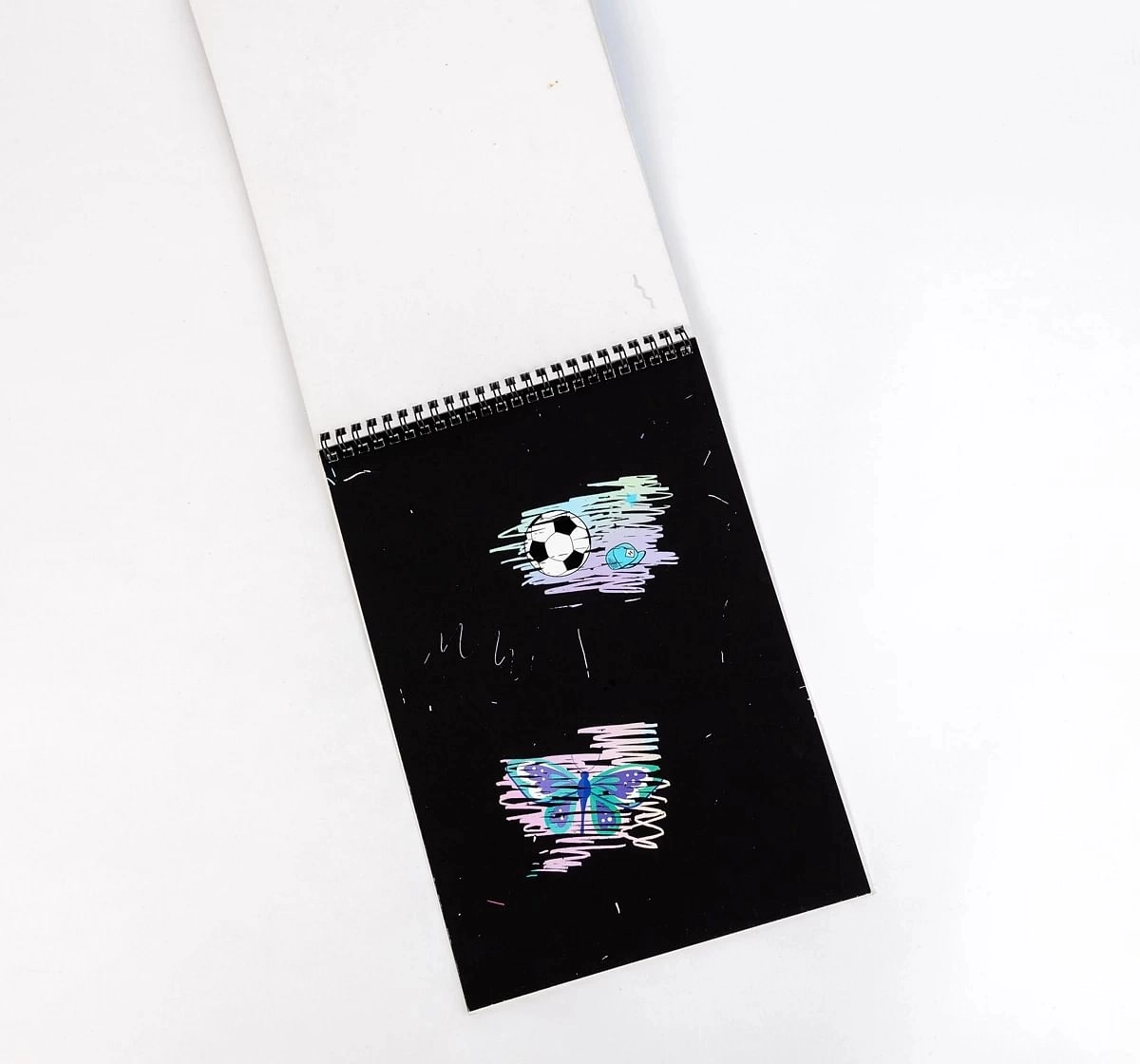 Hamster London Scratch Notebook Football Blue 3Y+