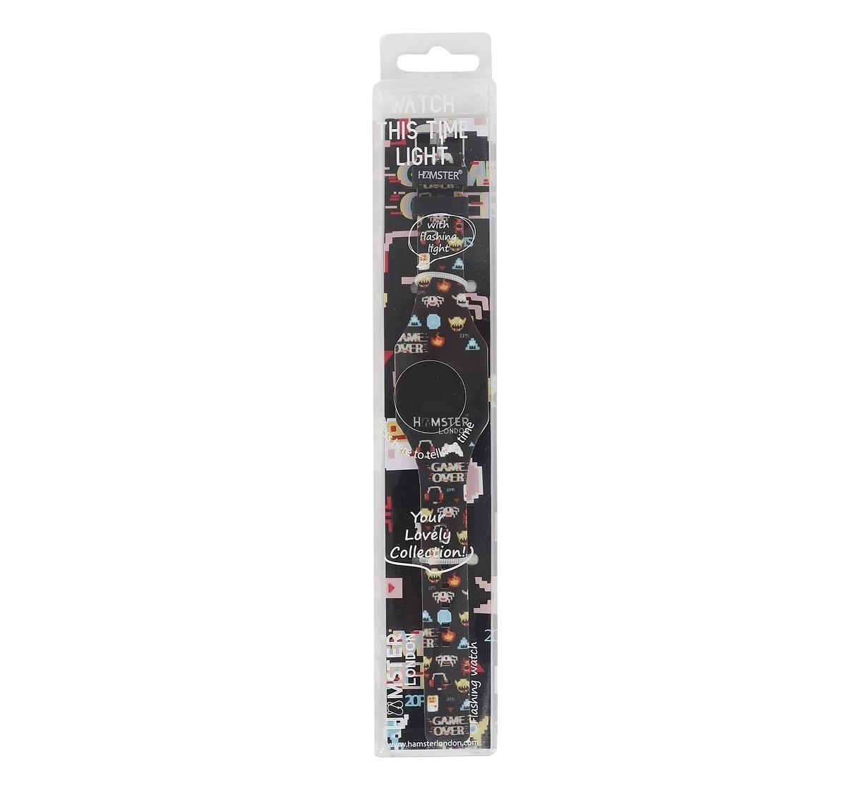 Hamster London Digital Watch Game Black 3Y+