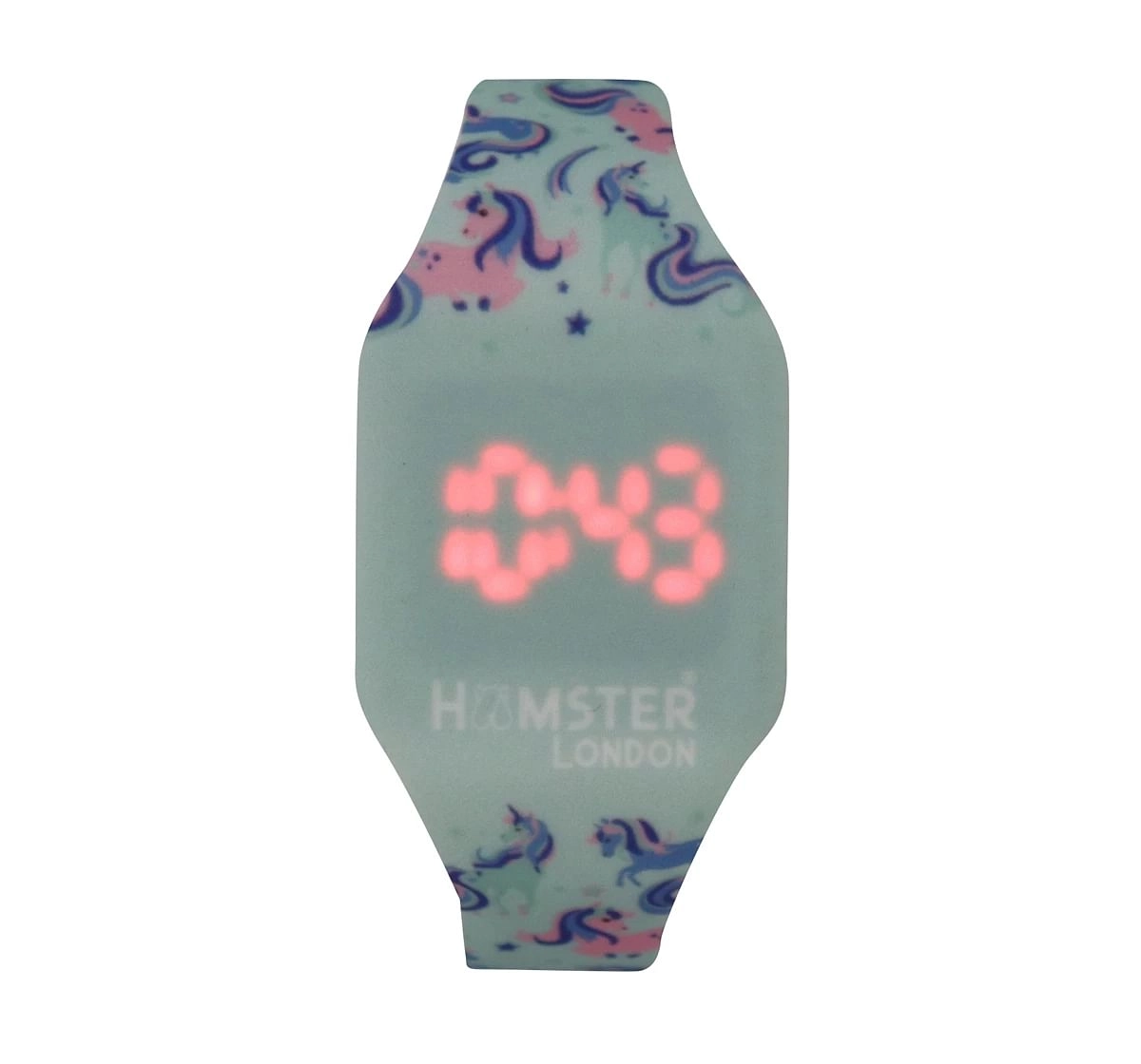 Hamster London Digital Watch Unicorn Aqua 3Y+