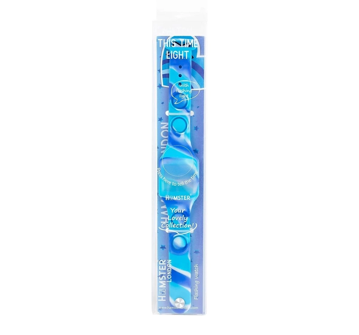 Hamster London Bubble Digital Watch For Kids, Blue, 3Y+