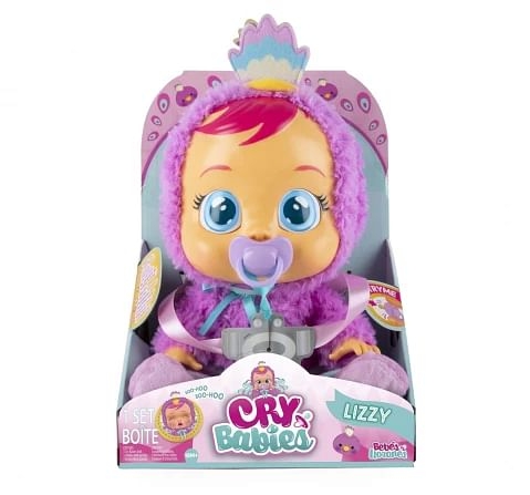 Cry Babies Lizzy Dolls For Kids, 18M+